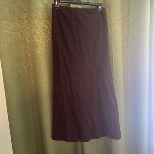 Wild Fable Dark Brown A-Line Skirt